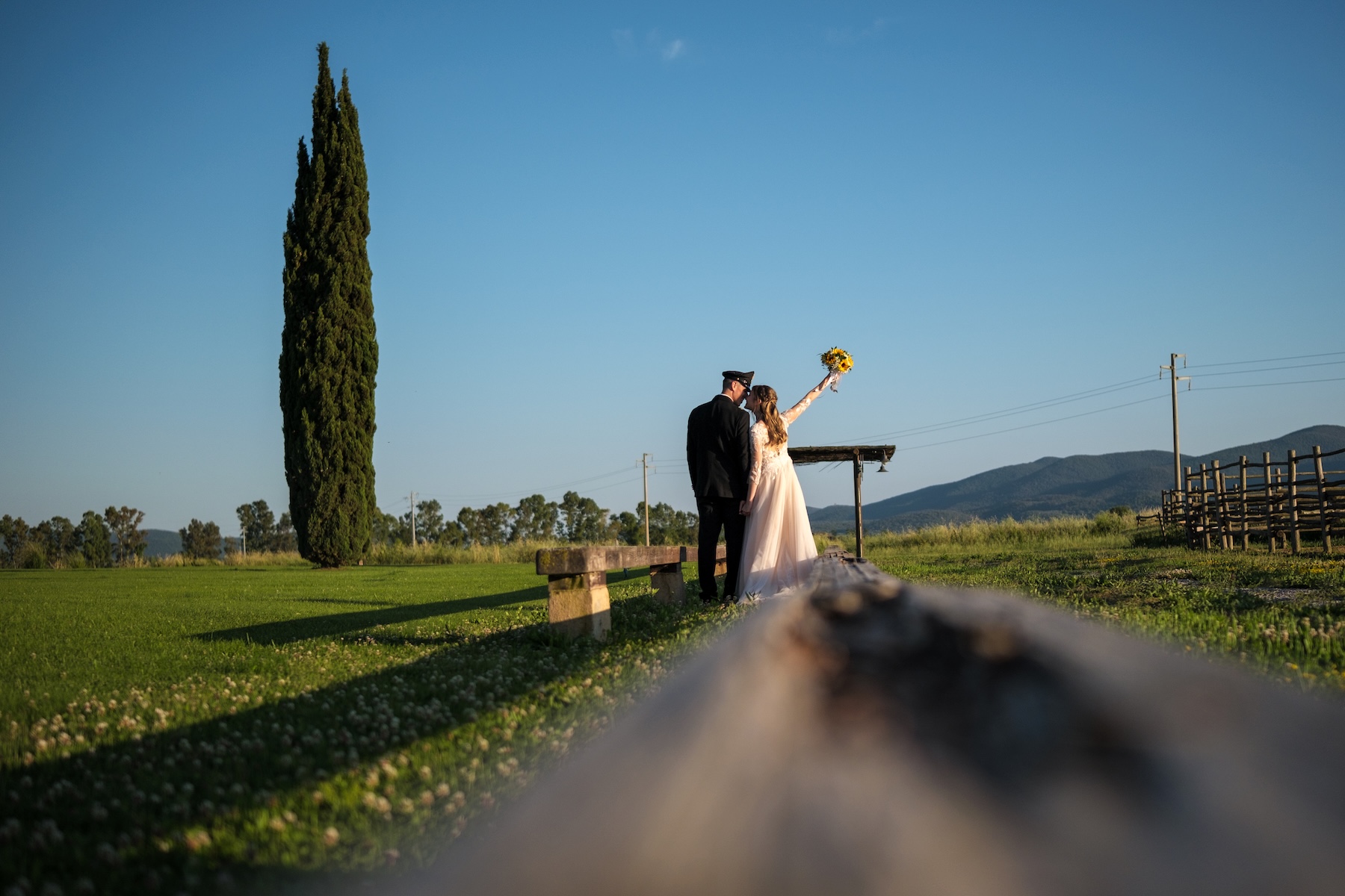 fotografia matrimonio notturna Grosseto Maremma